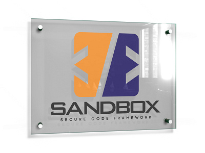 Sandbox brand branding coders design designer dweet design logo php sandbox united states usa