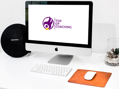 Top of Coaching branding coach design designer dweetdesign europe logo toc top of coaching