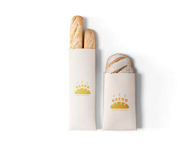 Baton Fresh Bakery bakery baton branding design designer dweet design dweetdesign graphic design logo moscow russia