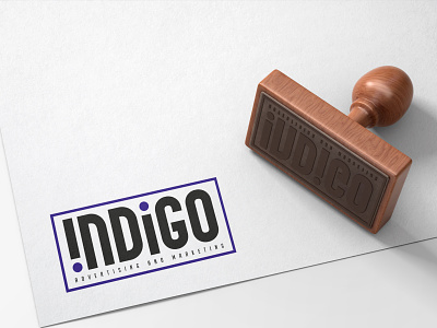 Indigo advertising brand branding cover design designer dweetdesign graphic design indigo logo london marketing smm uk