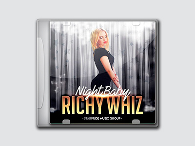 Richy Whiz - Night Baby cover design designer dweetdesign graphic design