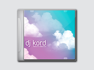 DJ Kord - Traveling Addiction cover design designer dweetdesign graphic design