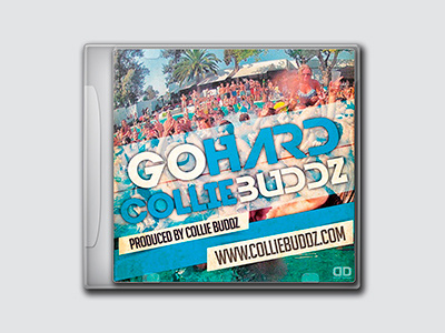 Collie Buddz - Go Hard cover design designer dweetdesign graphic design