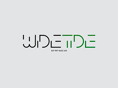 WideTide branding design designer dweetdesign graphic design logo nordblaze