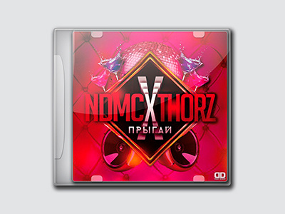 NDMC X Thorz - Прыгай cover design designer dweetdesign graphic design