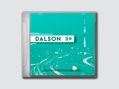 Dalson - EDM cover design designer dweetdesign graphic design