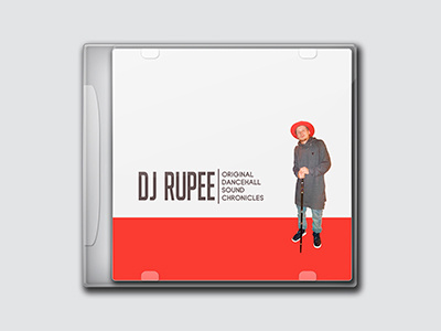 DJ Rupee - Original Dancehall Sound Chronicles cover design designer dweetdesign graphic design