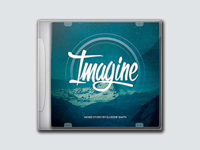 DJ Eddie Smith - Imagine cover design designer dweetdesign graphic design