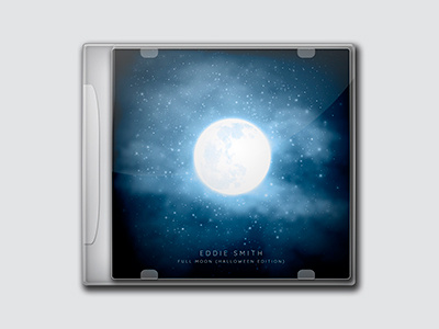 Eddie Smith - Full Moon Halloween Edition cover design designer dweet dweetdesign graphic graphic design graphic design illustrator music nordblaze photoshop