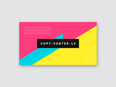 Copy Center LV busines card business card design designer dweetdesign graphic graphic design graphic design illustrator nordblaze photoshop