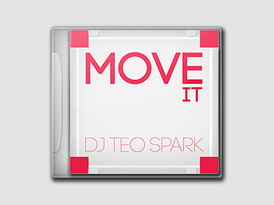 DJ Teo Spark - Move It cover design designer dweet dweetdesign graphic graphic design graphic design illustrator music nordblaze photoshop