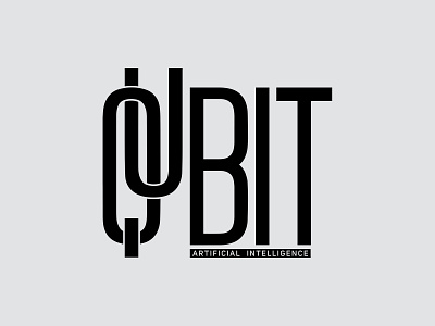 Qubit AI brand branding design designer dweet dweetdesign graphic graphic design graphic design identity illustration illustrator logo nordblaze photoshop vector