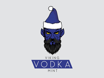 Viking Vodka Mint brand branding business design designer dweet dweetdesign graphic graphic design graphic design identity illustrator logo mint photoshop refresh taste vector viking vodka