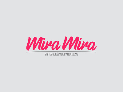 Mira Mira brand branding design designer dweetdesign graphic graphic design graphic design guide identity illustrator logo miramira nordblaze photoshop spain tour tourist trip vacation