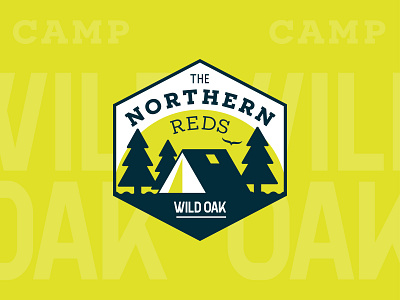 Summer Camp — badge design