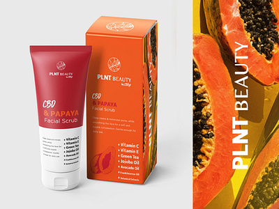 Ingredient Focus CBD Skincare Packaging Concept