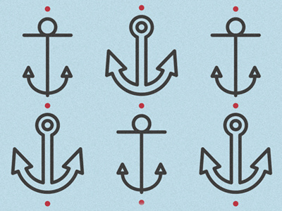 Sailor Company / V.01 anchor company pattern retro sailor sea vintage
