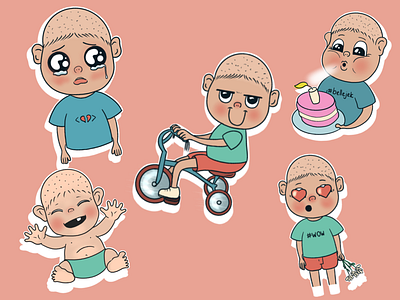 #Mergenjik stickers for Telegram.