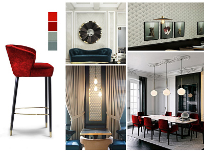 Hospitality Office | Interior Mood Board