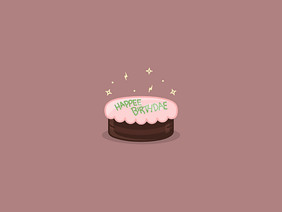 Happy Birthday Harry Potter! ⚡ cake dessert hagrid happy birthday harry potter hogwarts icon illustration lightning bolt