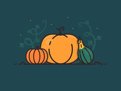 Pumpkin Patch by Jamie Beck on Dribbble