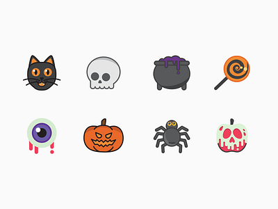 Halloween Colored Icons