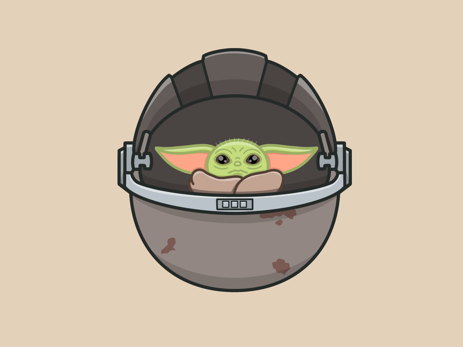 Baby Yoda by Jamie Beck on Dribbble