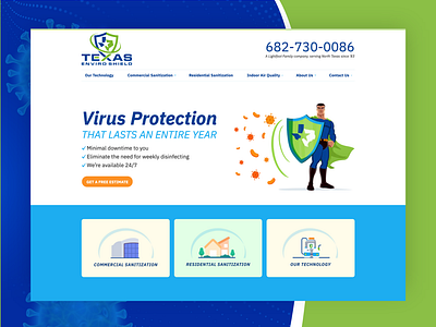 Virus Protection Company - Site Design