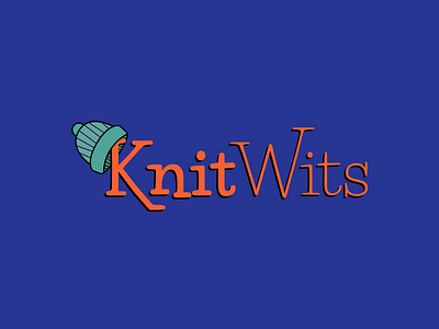 V1 of Knit Wits Logo
