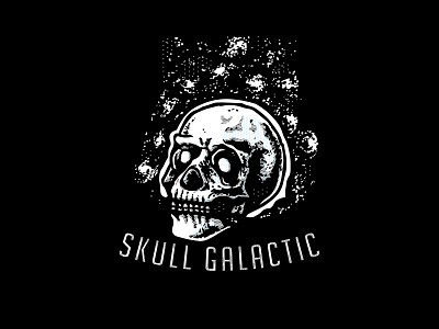 Skull Galactic design galactic galaxy graphic design head illustration logo skull symbol vector