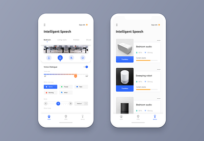 Smart home appliance application ui ux 品牌 应用 设计