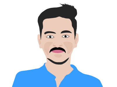 It's me illustration vector