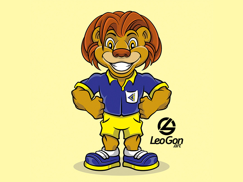 Cecap Mascote lion logo game branding ilustração illustration characterdesign vector design character mascote logotype logotipo brand