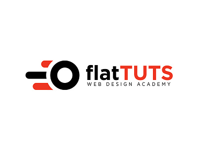 flatTUTS Design flat logo flattuts logo design text design