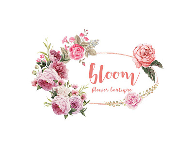 Bloom - Floral Logo floral logo logo logo design