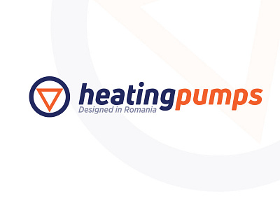 heatingpumps Logo Design eco heating logo logo design pumps solar solar pumps