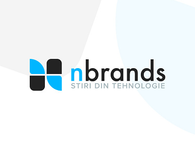 nbrands - it website graphic designer inspirational it news logo logo design minimalist