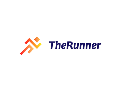 The Runner - Logo Design designer logo logo design running running app running cycle sport app sport club web design web designer