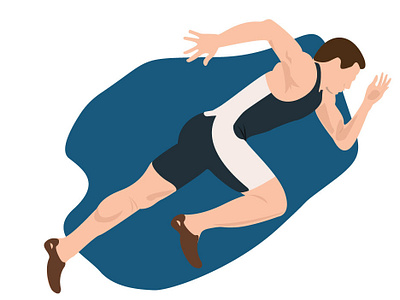 Runner illustration sport