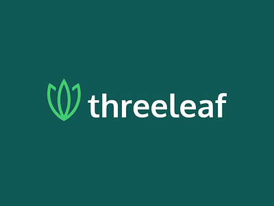 Threeleaf Logo Design branding design illustration logo logogrid