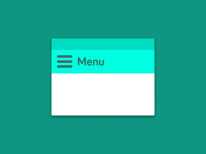 Menu close
