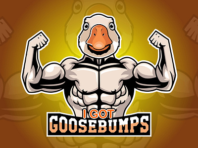 Goose Mascot Logo 3d big logo buy logo company logo goose illustration logo design mascot logo design versatile logo