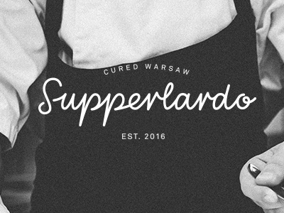 Supperlardo — restaurant design logo reastaurant