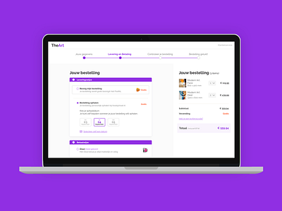 Check-out process 2019 2020 checkout checkout form checkout page clean concept easy flatten design interaction design purple sketch trend user experience user friendly webdesign webshop website