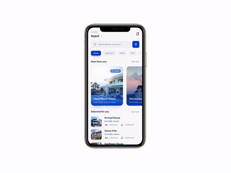 Renting App Concept