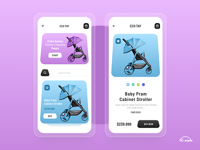 Baby Stroller Shop App