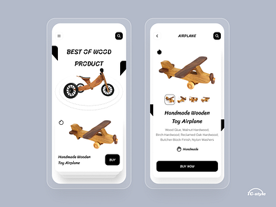 Wooden Toys Store App