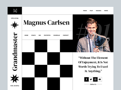 Magnus Carlsen - Personal Portfolio