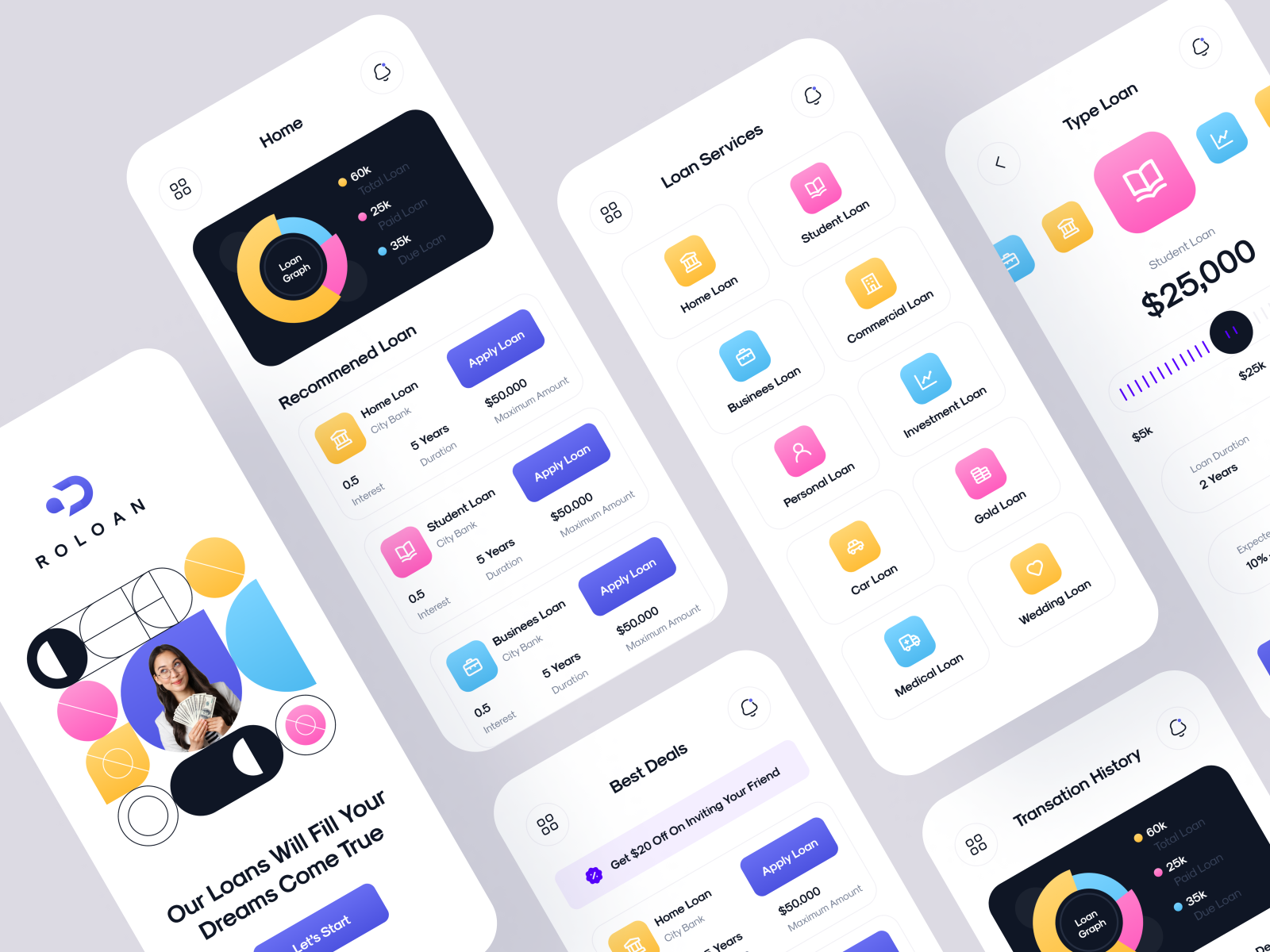 Online Digital Loan App 💸 by Tushar on Dribbble