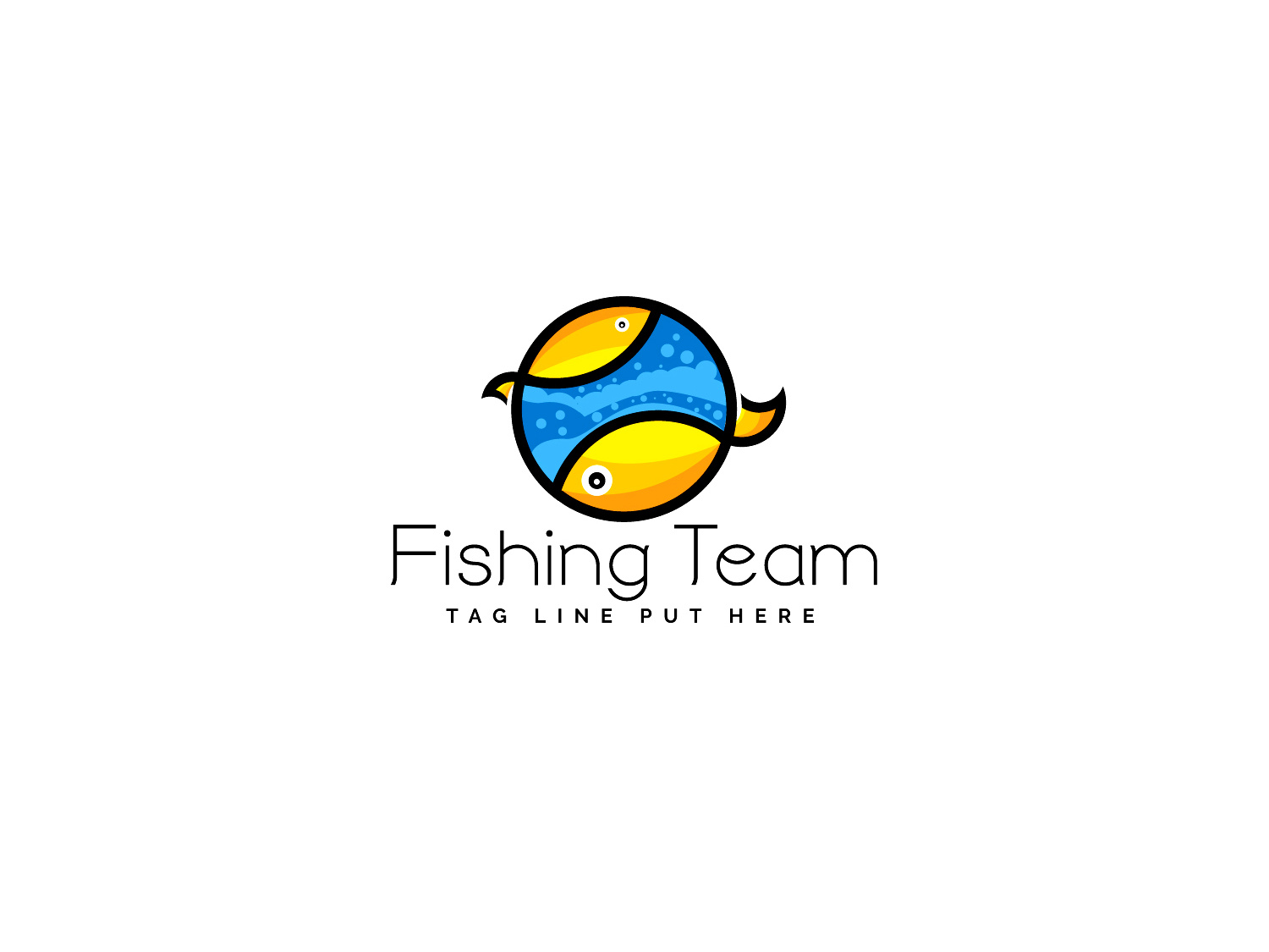 Fishing Team Logo/Branding by IQBAL H. on Dribbble